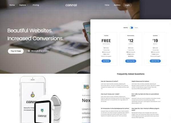 App Landing Demo